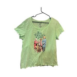 ABC Studios The Golden Girls Mint Green Graphic T Shirt 3XL Blanche Sophia Rose